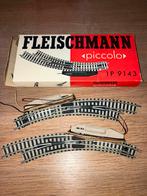 Fleischmann Wissels 2x 9143 nieuw, Hobby en Vrije tijd, Modeltreinen | N-Spoor, Nieuw, Fleischmann, Ophalen of Verzenden, Rails