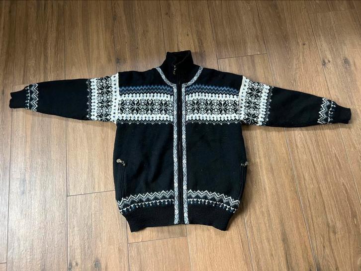 Windfjord Noors wollen vest met Windstopper maat XL, Kleding | Heren, Truien en Vesten, Zo goed als nieuw, Maat 56/58 (XL), Zwart