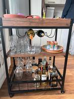 Wijn trolley / serveerwagen - Zo goed als nieuw, Ophalen, Zo goed als nieuw