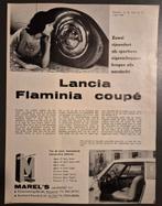 Lancia Flaminia Coupé Test - Specs / Overdruk - de Auto 1960, Boeken, Gelezen, Ophalen of Verzenden, Overige merken, Overdruk de Auto