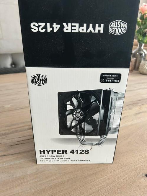 Cooler Master Hyper 412S, Computers en Software, Computerkoelers, Nieuw, Luchtkoeling, Ophalen of Verzenden