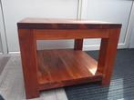 teak houten salontafels, Huis en Inrichting, Tafels | Salontafels, Ophalen, Gebruikt, 50 tot 100 cm, Vierkant