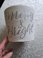 Riviera Maison - Merry & Bright Pot 19x15.5 bloempot *nieuw*, Ophalen, Nieuw