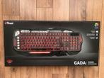 Gaming Toetsenbord - Trust GXT 285 Gada, Trust GXT Gaming, Gaming toetsenbord, Nieuw, Ophalen of Verzenden