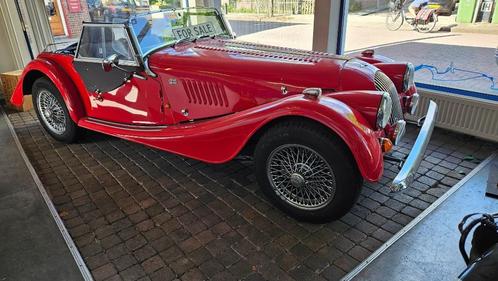 Morgan 4/4 1997, Auto's, Overige Auto's, Bedrijf, Te koop, Benzine, Cabriolet, Handgeschakeld, Geïmporteerd, Rood, Zwart, Leder