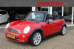 MINI Cabrio 1.6//Stoelverwarming//71.795km! (bj 2007), Auto's, Gebruikt, Zwart, 4 cilinders, Cabriolet