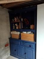 Buffetkast in 2 delen. Zware kast., Ophalen, Zo goed als nieuw, 25 tot 50 cm, 200 cm of meer