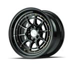 Aodhan AH04 Zwart goud 15 x 8.0J ET20 4x100 4x114.3, Ophalen of Verzenden