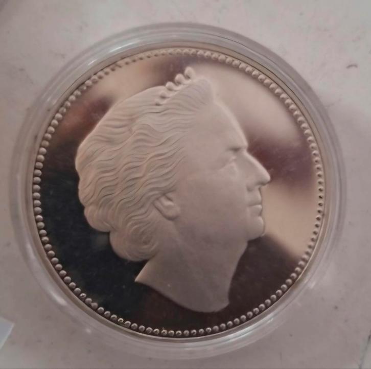 Wilhelmina herdenkings Munt, Postzegels en Munten, Munten | Nederland, Losse munt, Overige waardes, Koningin Wilhelmina, Zilver
