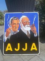 Emaille reclamebord  AJJA tabak, Verzamelen, Ophalen of Verzenden, Gebruikt, Reclamebord