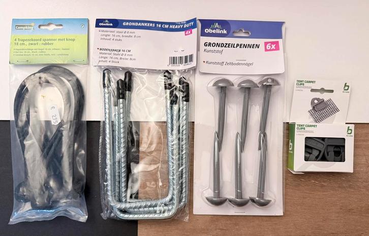 Div. campeer atributen, Caravans en Kamperen, Tentaccessoires, Nieuw, Ophalen of Verzenden