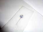1 Mooi Renold Blauw Metaal speldje., Verzamelen, Speldjes, Pins en Buttons, Ophalen of Verzenden, Zo goed als nieuw, Overige onderwerpen