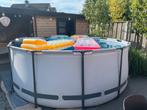 Zwembad Bestway 360 bij 120, Tuin en Terras, Zwembaden, Gebruikt, Rond, 300 cm of meer, Opzetzwembad