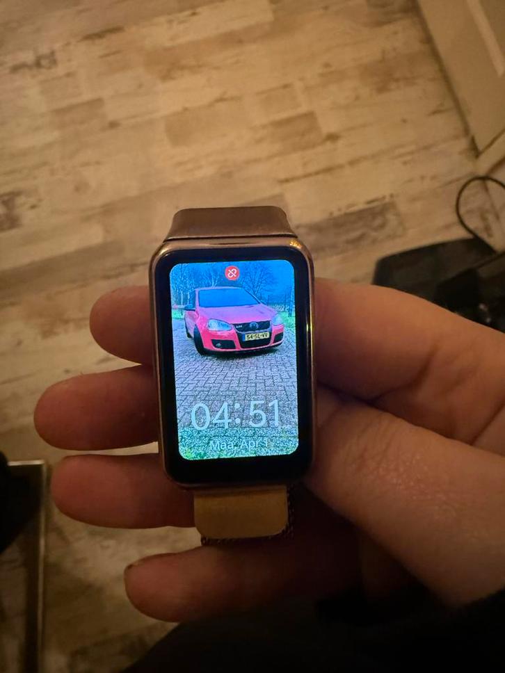 OPPO Watch Free - Slimme Fitness Tracker, Sieraden, Tassen en Uiterlijk, Smartwatches, Gebruikt, Android, Zwart, Afstand, Waterdicht