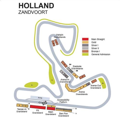 Formule 1 - zandvoort tickets, Tickets en Kaartjes, Overige Tickets en Kaartjes, Twee personen