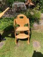 Tiamo Wood Collection kinderstoel, Kinderen en Baby's, Kinderstoelen, Ophalen, Gebruikt, Meegroeistoel