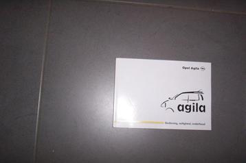 Gebruikershandleiding voor OPEL AGILA type A   2000/2007  beschikbaar voor biedingen