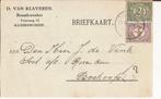 HAZERSDWOUDE 1917 D van KLAVEREN Boomkweeker Voorweg, Verzenden, Voor 1920, Gelopen, Zuid-Holland
