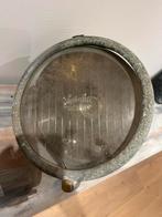 Antieke lamp /schijnwerper, Ophalen of Verzenden, Gebruikt, Rond, Metaal