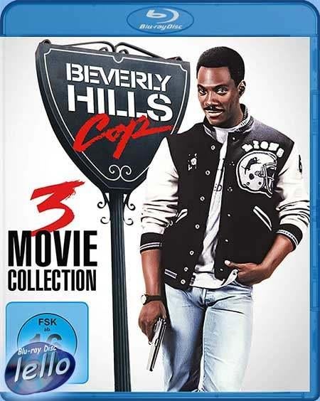 Blu-ray Beverly Hills Cop Trilogy (1984-94 Eddie Murphy) DE, Cd's en Dvd's, Ophalen of Verzenden, Nieuw in verpakking, Actie