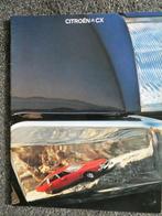 Citroen CX folder 1978, Ophalen of Verzenden, Zo goed als nieuw, Citroën