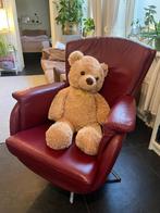 Draai Fauteuil / Leren relax stoel bordeaux, Ophalen, Minder dan 75 cm, Leer, 75 tot 100 cm