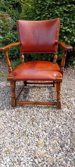Artifort Vintage Theo Ruth 60ties Fauteuil ., Huis en Inrichting, Stoelen, Ophalen, Gebruikt, Bruin, Leer