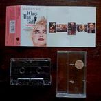 Madonna - Who's that girl tape cassette pop dance rock, Ophalen of Verzenden, Gebruikt, Pop, 1 bandje