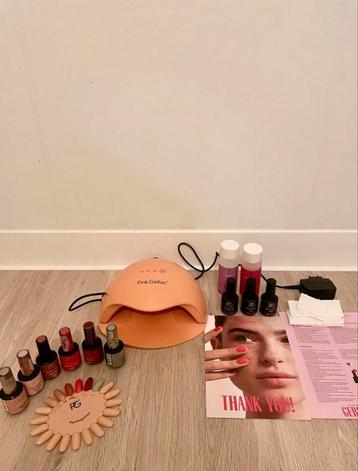 Pink Gellac complete set incl kleuren beschikbaar voor biedingen
