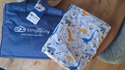 Simply Cosy verzwaringsdeken 2.5kg inclusief overtrekset, Huis en Inrichting, Slaapkamer | Beddengoed, Zo goed als nieuw, Deken of Dekbed