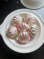 6 nieuwe bloem kerstballen, Ophalen of Verzenden, Nieuw
