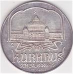 KURHAUS SCHEVENINGEN 100 JAAR 1885 - 1985, Postzegels en Munten, Ophalen of Verzenden, Zilver