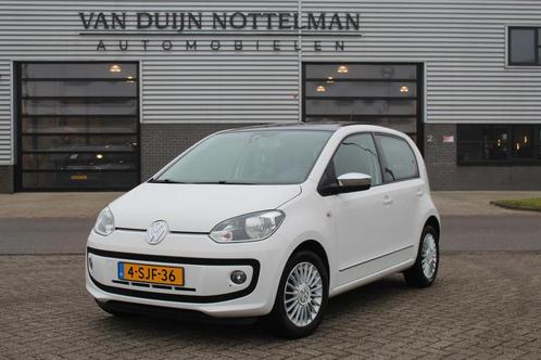 Volkswagen up! 1.0 High Up! / Panoramadak / Leer / Automaat, Auto's, Volkswagen, Bedrijf, Te koop, up!, ABS, Airbags, Airconditioning