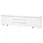 Ikea Burs Hoogglans Wit - Zo Goed Als Nieuw!, Huis en Inrichting, Kasten | Televisiemeubels, Ophalen, Kunststof, 150 tot 200 cm