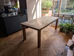 Eettafel eik 220x100, Huis en Inrichting, Ophalen, Gebruikt, Eikenhout, 200 cm of meer