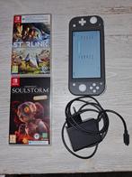 Nintendo Switch Lite + 2 games, Spelcomputers en Games, Online, 1 speler, Zo goed als nieuw, Vanaf 7 jaar
