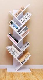 Boomvorm Boekenkast met Schuine Planken, Ophalen, 100 tot 150 cm, 50 tot 100 cm, Zo goed als nieuw