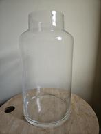 Glazen kandelaar H35.5 cm, Ophalen, Overige materialen, 25 tot 50 cm, Zo goed als nieuw