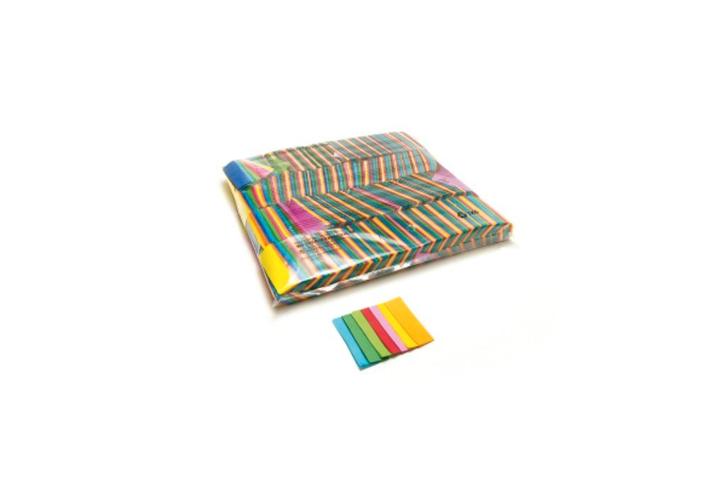 TCM FX Slowfall Confetti Rectangles 55x17mm Multicolor 1kg, Muziek en Instrumenten, Licht en Laser, Nieuw, Overige typen, Kleur