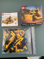Lego 42163 - Technic Bulldozer (COMPLEET), Ophalen of Verzenden, Zo goed als nieuw, Complete set, Lego