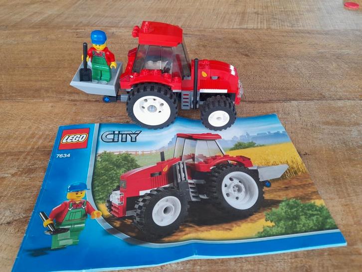 Lego city 7634 trekker / tractor, Kinderen en Baby's, Speelgoed | Duplo en Lego, Zo goed als nieuw, Ophalen of Verzenden