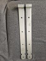 2 duimhengen 50cm bij 4.5cm br rvs, Ophalen of Verzenden, Nieuw