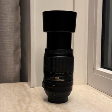 Nikon AF-S-NIKKOR 55-300 F/4.5-5.6G ED VR F-MOUNT beschikbaar voor biedingen