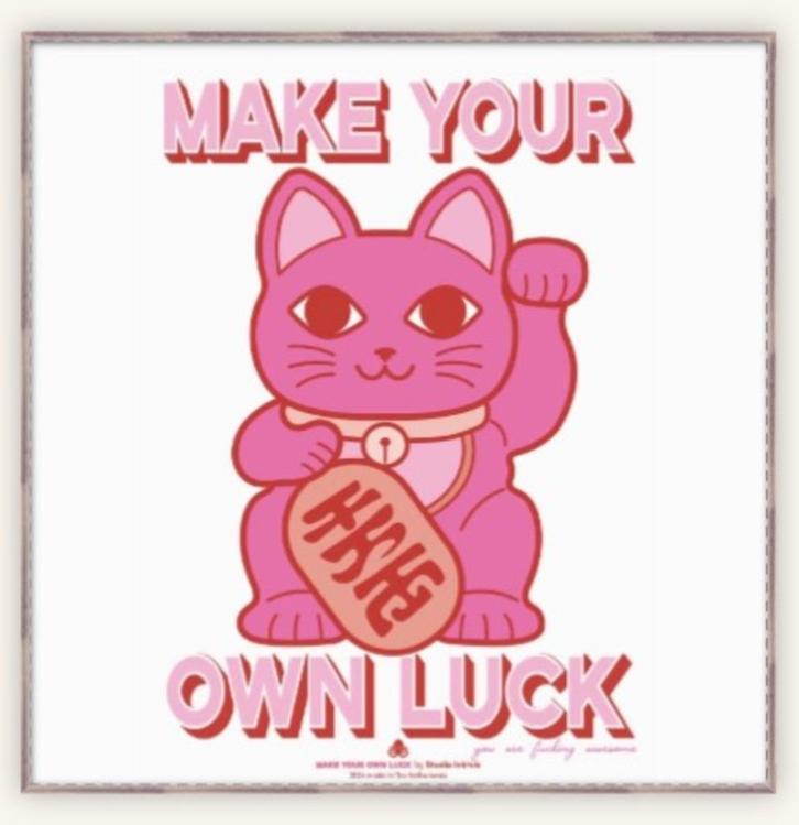 Maneki Neko, Antiek en Kunst, Kunst | Schilderijen | Modern, Verzenden