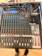 Yamaha MG16x, Muziek en Instrumenten, Mengpanelen, Ophalen, Zo goed als nieuw, 10 tot 20 kanalen, Microfooningang