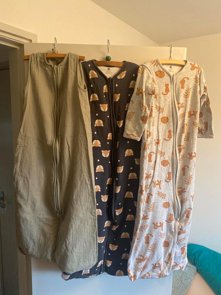 3 Hema slaapzakken maat 86/104, Kinderen en Baby's, Dekens, Slaapzakjes en Inbakerproducten, Gebruikt, Slaapzak, 85 tot 100 cm