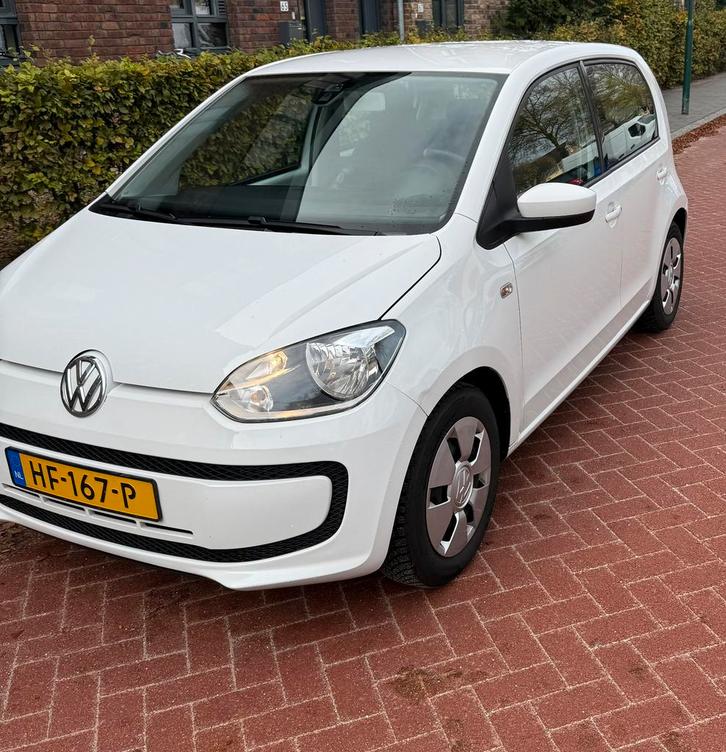 Volkswagen up! 1.0 44KW/60PK 5 DRS AUTOMAAT 2015 candy white, Auto's, Volkswagen, up!, Bluetooth, Boordcomputer, Elektrische ramen