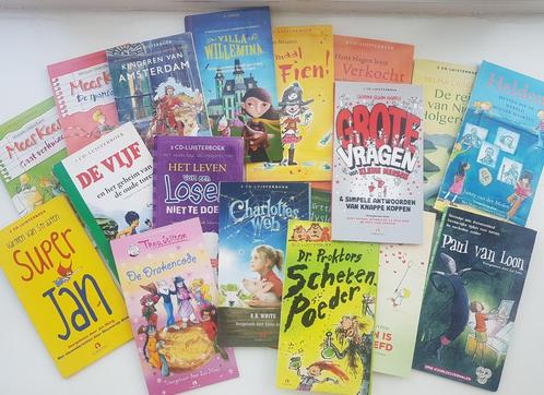 18x Luisterboek Kinderen 6+ | In 1 koop voor €36 **, Boeken, Luisterboeken, Cd, Kind, Ophalen of Verzenden