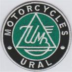 Ural Motorcycles stoffen opstrijk patch embleem, Motoren, Verzenden, Nieuw