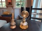 Twee Antieke Petroleumlampen, Ophalen of Verzenden